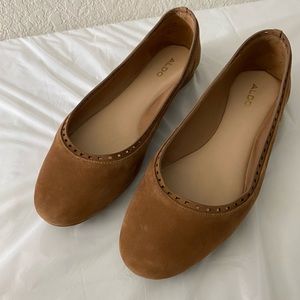 Tan Aldo Flats
